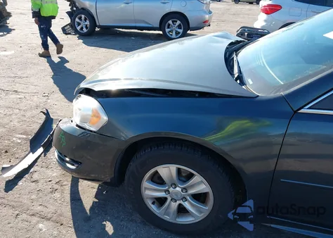 2012 Chevrolet Impala Ls из США, поврежденный, VIN 2G1WF5E33C1299560